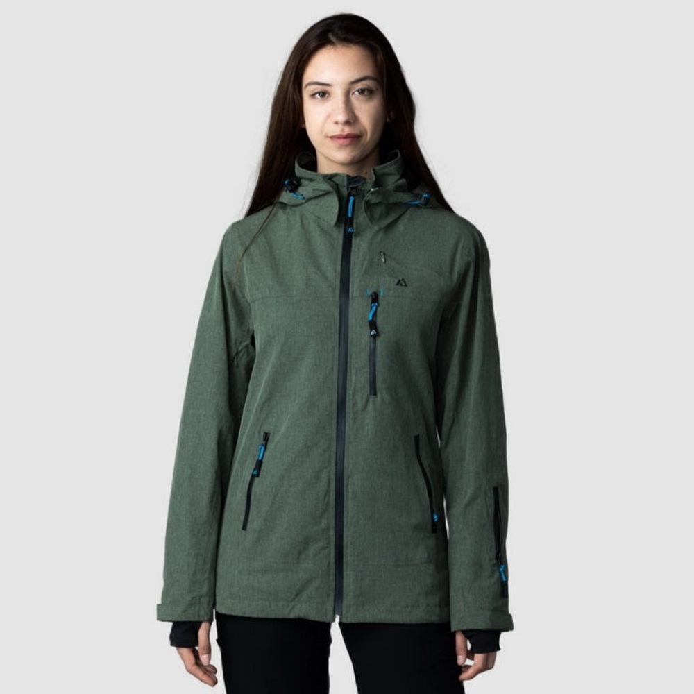 Women's Alpine Green Ski Jacket